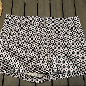 Women's LOFT Riviera Geometric Print Shorts